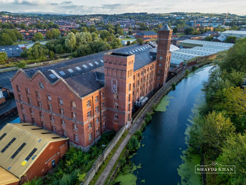 Daisyfield Business Centre along the Leeds/Liverpool Canal